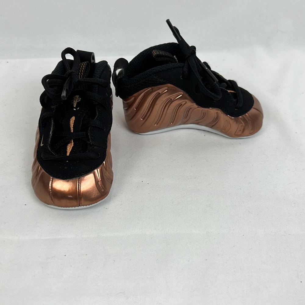 Nike Crib Little Posite One, Copper, Foam crib shoe 3c